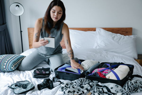 List of the things you need to pack for caravanning.