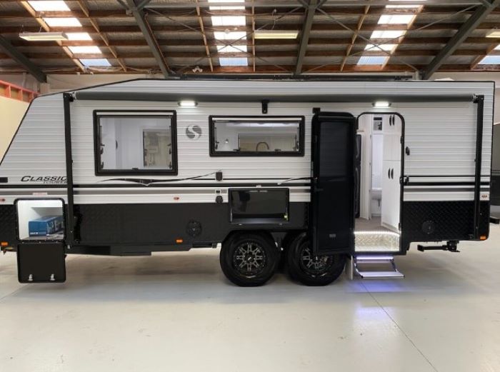 Used caravans vs brand new.
