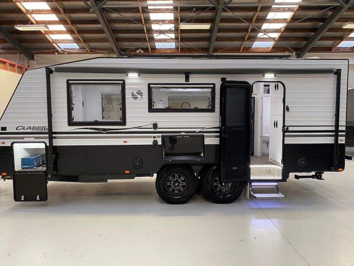 caravans that meet the self-containment regulations