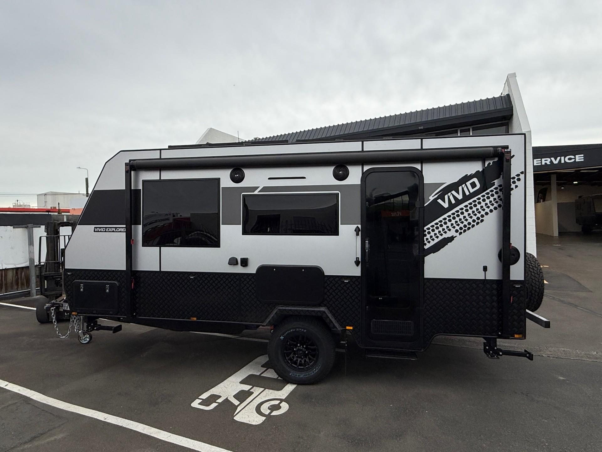 Vivid Explorer 17.6Ft Single Axle Island Bed - Fortis Caravans NZ